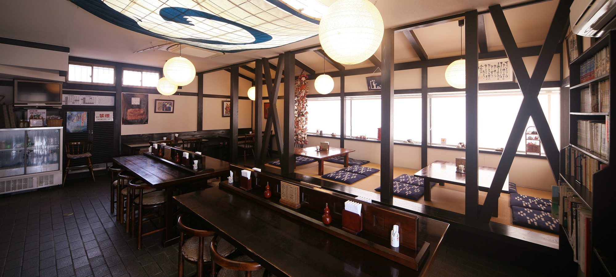 店内の風景